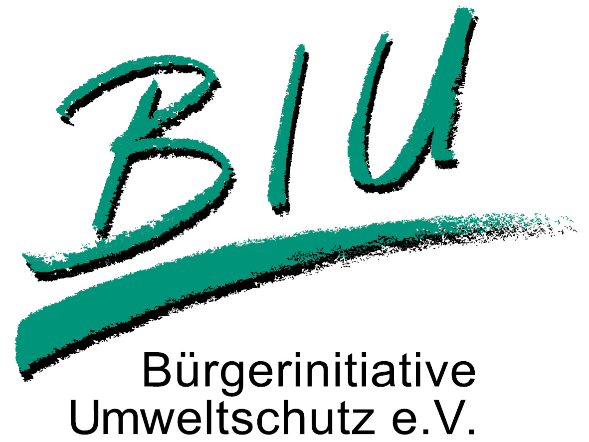 Logo Bürgerinitiative Umweltschutz e.V. Logo Bürgerinitiative Umweltschutz e.V.